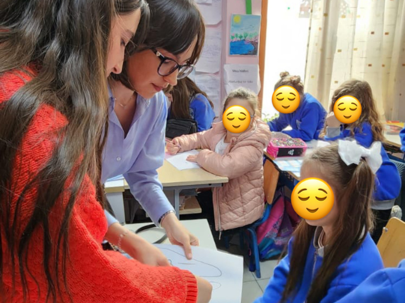 SHËNDËTI ORAL NË FËMIJËRI, AKTIVITET ME STUDENTËT E STOMATOLOGJISË