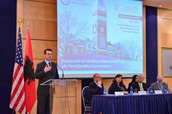 ceremonia e hapjes së programit të doktoratës Studime ndërkombëtare për familjen dhe komunitetin