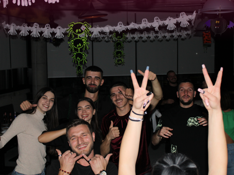 Welcome & Halloween party