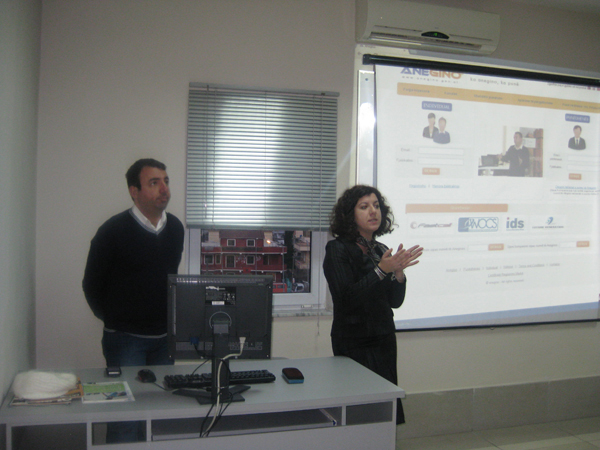 ANEGINO, prezantim programesh punësimi për studentët Bachelor dhe Master në Universiteti 