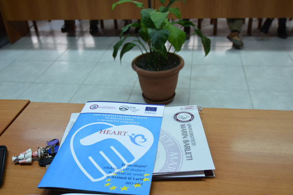 Vizitë monitorimi projektin HEART-TEMPUS