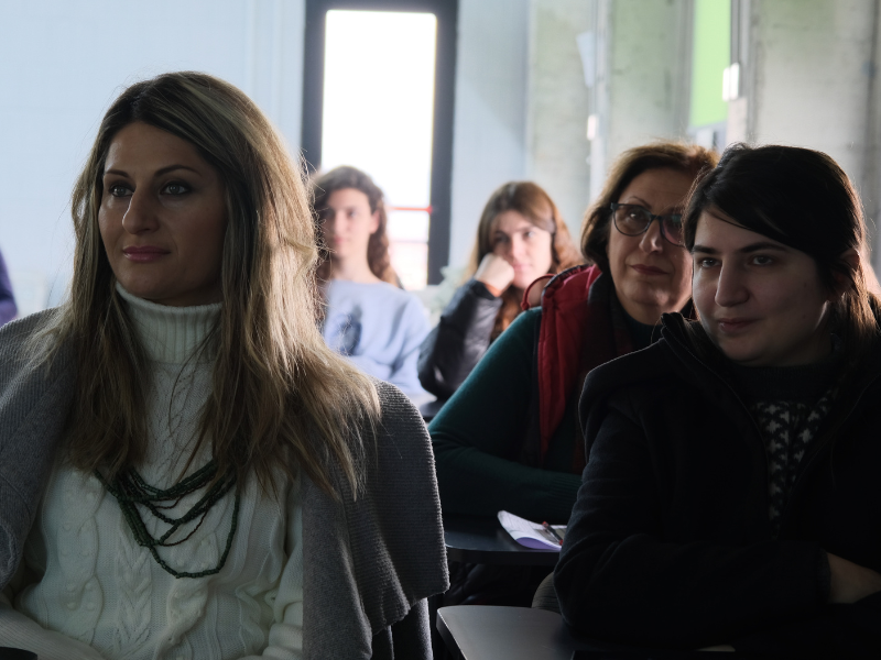 Leksion i Hapur - Tharm Architects në Universitetin Barleti