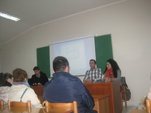 Prezantim i programit veror "Work and Travel" nga kompania ZIP Travel në ambjentet e Universitetit "Barleti"