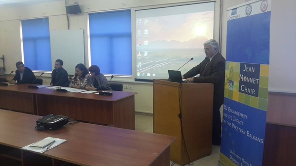 Një takim interesant me studentë të fakultetit të gjuhëve të huaja të Universitetit Eqrem Çabej, Gjirokastër