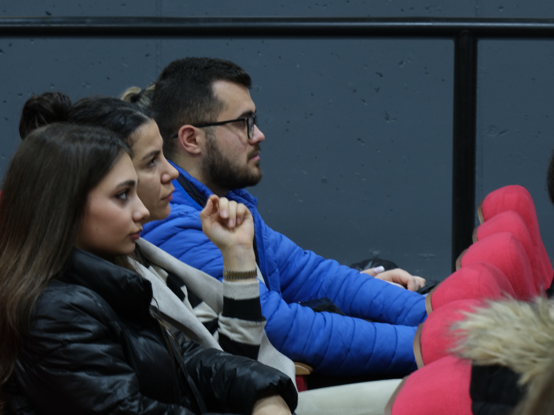 Joni Baboci në Universitetin Barleti 