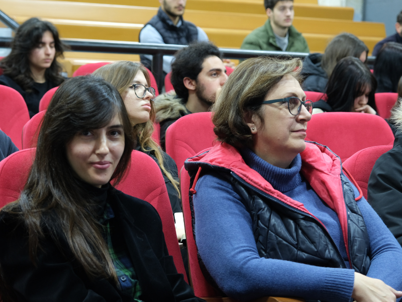 Joni Baboci në Universitetin Barleti 