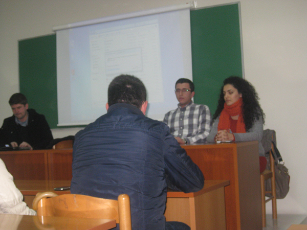 Prezantim i programit veror "Work and Travel" nga kompania ZIP Travel në ambjentet e Universitetit "Barleti"