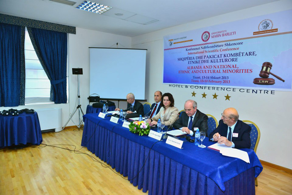Konferencë shkencore ndërkombëtare "Shqipëria dhe Pakicat Kombëtare, Etnike dhe Kulturore"