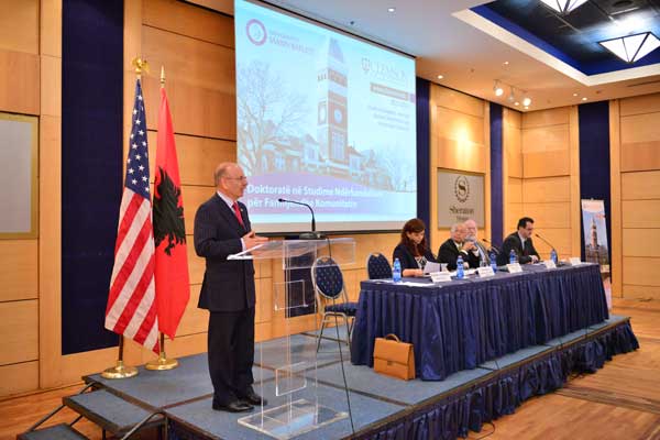 ceremonia e hapjes së programit të doktoratës Studime ndërkombëtare për familjen dhe komunitetin