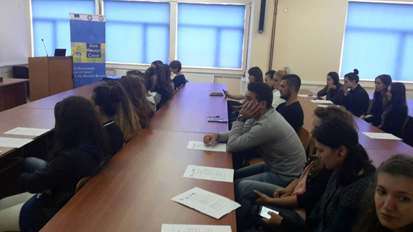 Një takim interesant me studentë të fakultetit të gjuhëve të huaja të Universitetit Eqrem Çabej, Gjirokastër