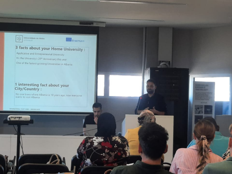 Mobiliteti Erasmus+ i Stafit në Universitetin e Minhos – Java Ndërkombëtare e Stafit 2025