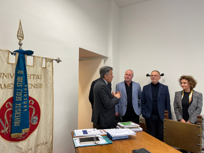 Marrëveshje Binjakëzimi me Universitetin Camerino, Itali