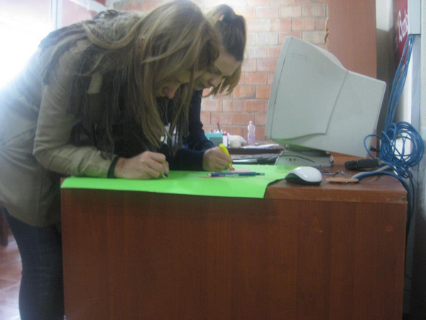 Klubi i Vullnetarëve të UB-së tek ambjentet e Caritas Albania