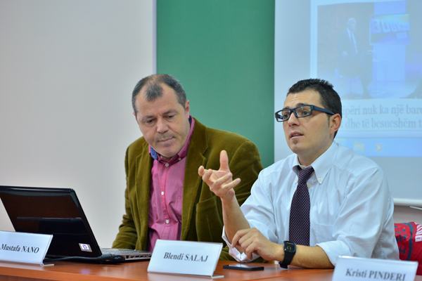 Forum i hapur me studentët e Universitetit "Barleti" për median online.