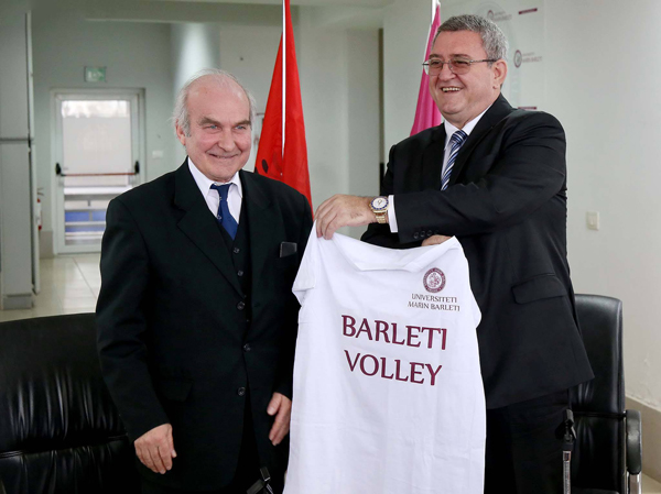 Armand Duka, President i FSHF në Universiteti Barleti