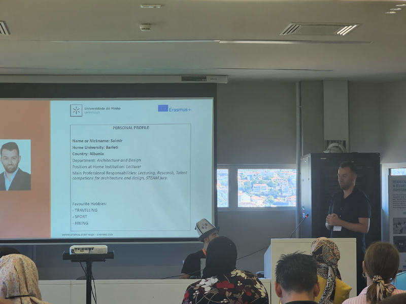 Mobiliteti Erasmus+ i Stafit në Universitetin e Minhos – Java Ndërkombëtare e Stafit 2025