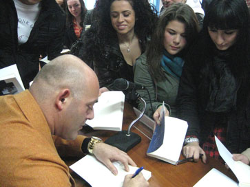 Blendi Fevziu në Universitetin Barleti