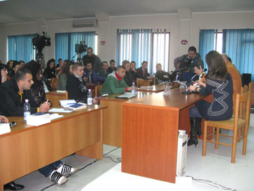 Blendi Fevziu në Universitetin Barleti