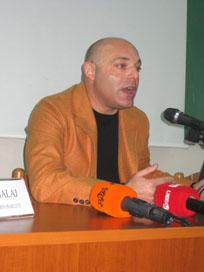 Blendi Fevziu në Universitetin Barleti