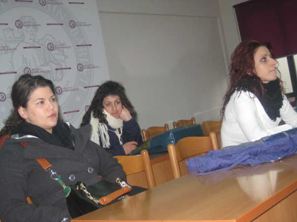 Prezantim i programit veror "Work and Travel" nga kompania ZIP Travel në ambjentet e Universitetit "Barleti"