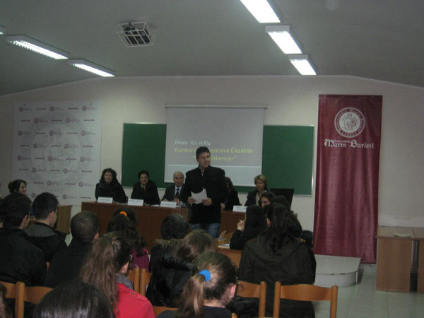 Organizohet në ambjentet e Universitetit "Barleti" finalja e konkursit "Miks Shkencor" me gjimnazistët e "Qemal Stafës"