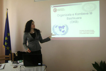 Universiteti Barleti organizon seminare me gjimnazistët vlonjatë