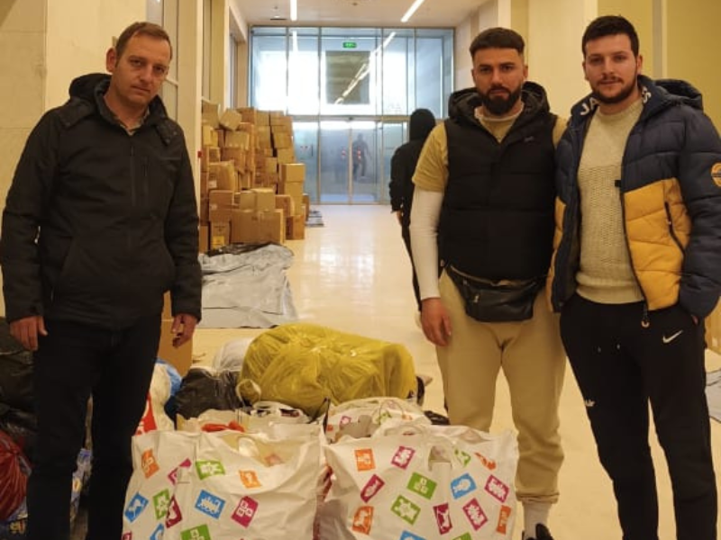 Barletasit në ndihmë të familjeve të prekura nga tërmeti në Turqi dhe Siri