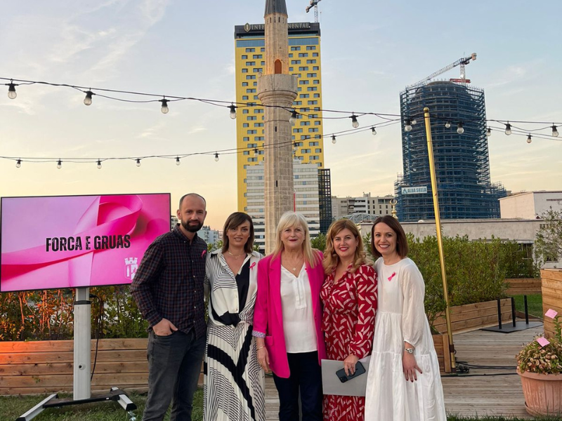 Fushatë sensibilizmi për Kancerin e Gjirit