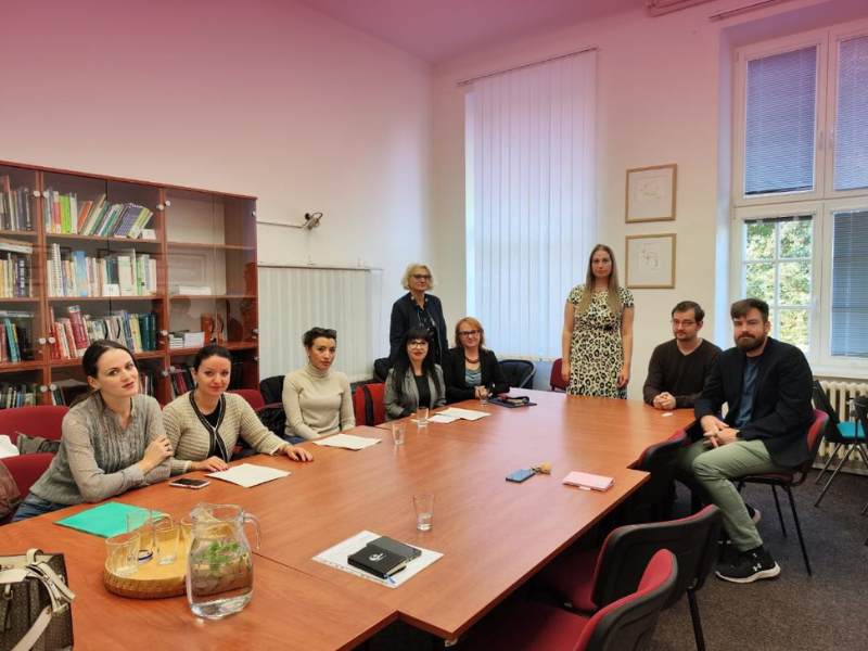Universiteti Barleti vizitë në Republikën Çeke, South Bohemia University