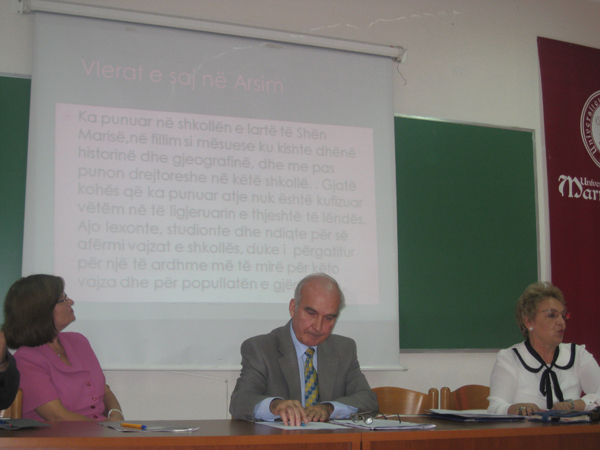 Simpoziumi i Organizuar me temë, "NëNë TEREZA & SHQIPTARëT" në Universitetin "Barleti"