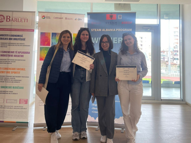 SUKSESI I KONKURSIT STEAM+ PËR TALENTET E REJA SHKODËR 2024