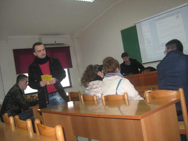 Prezantim i programit veror "Work and Travel" nga kompania ZIP Travel në ambjentet e Universitetit "Barleti"