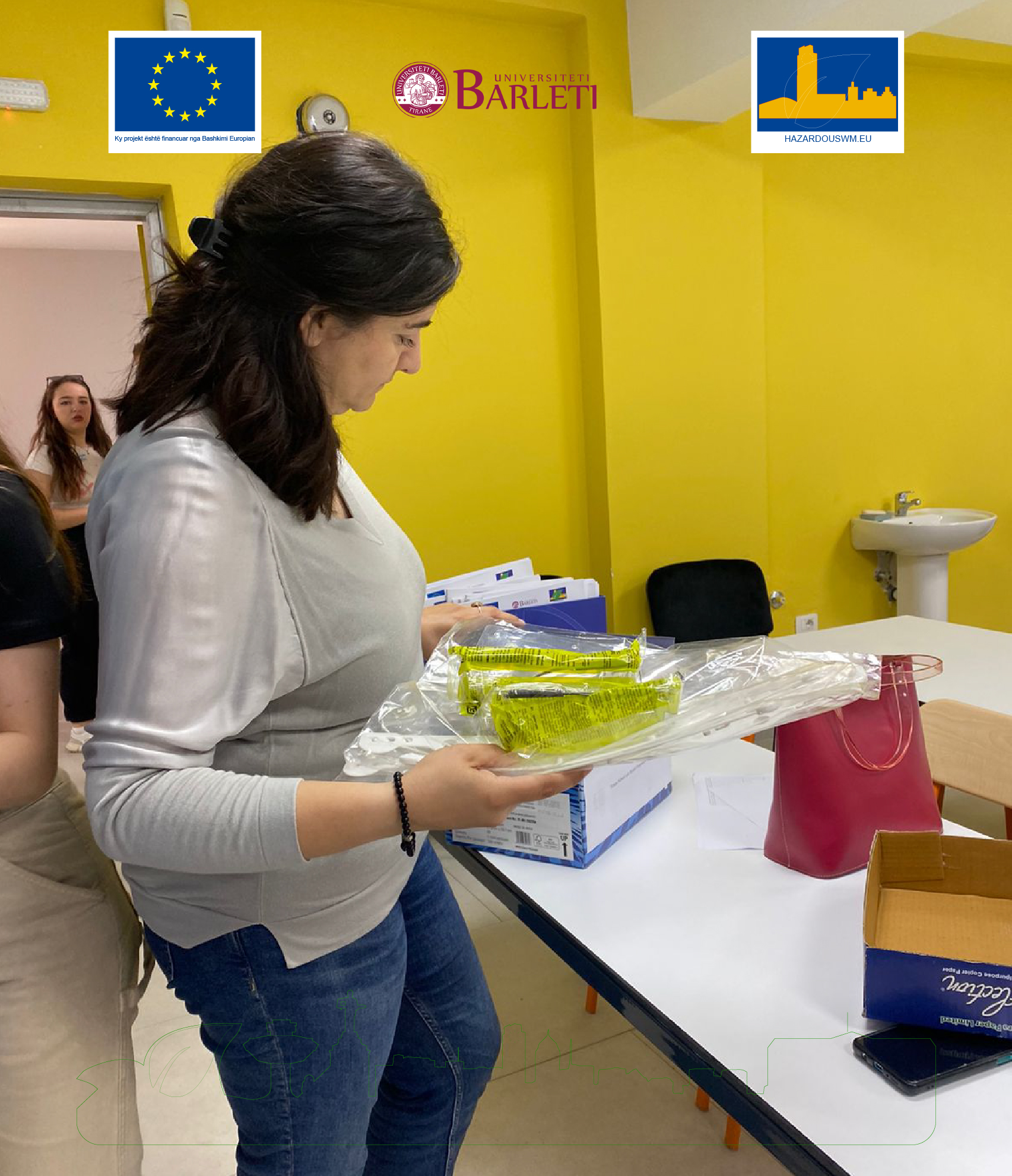  “Tirana School Laboratory Rehabilitation (Lab Rehab)” në gjimnazin “Besnik Sykja”.