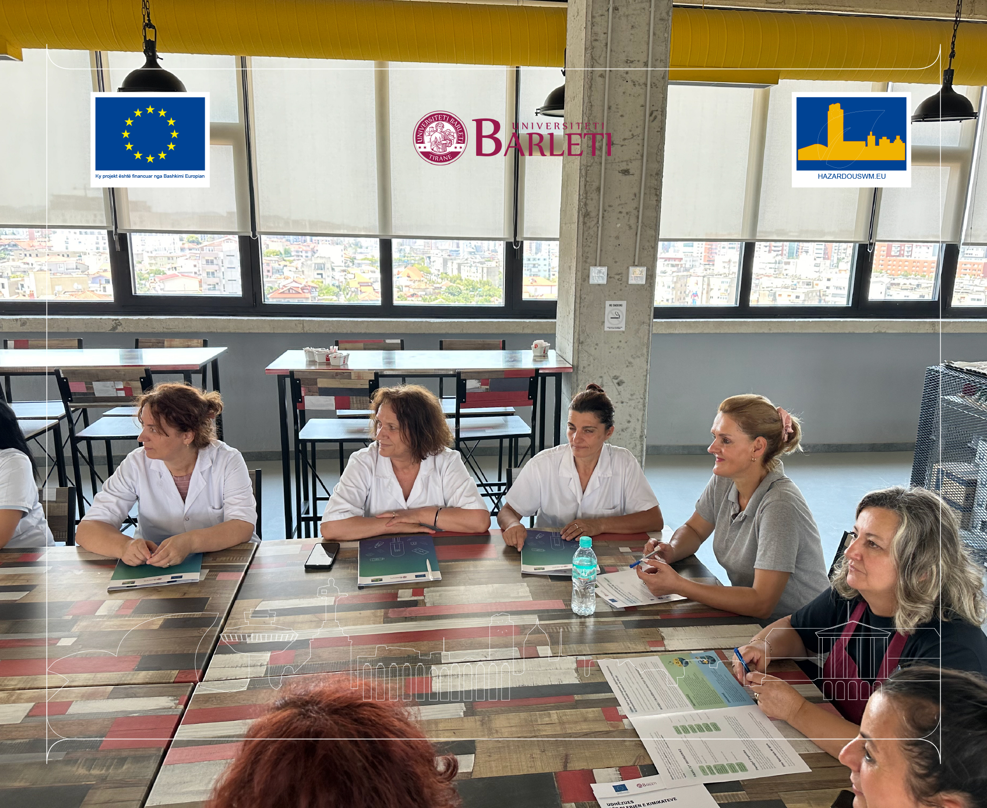  “Household Hazardous Waste Management “-takim me komunitetin.