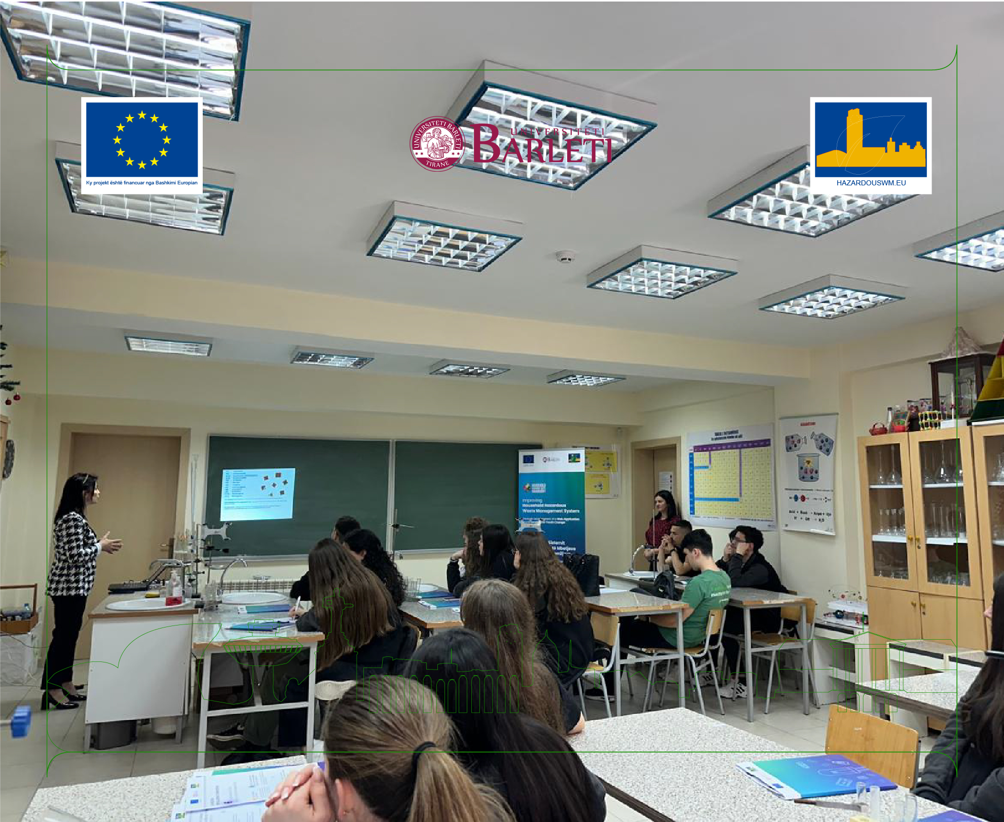  “Tirana School Laboratory Rehabilitation (Lab Rehab)” në shkollën Qemal Stafa.