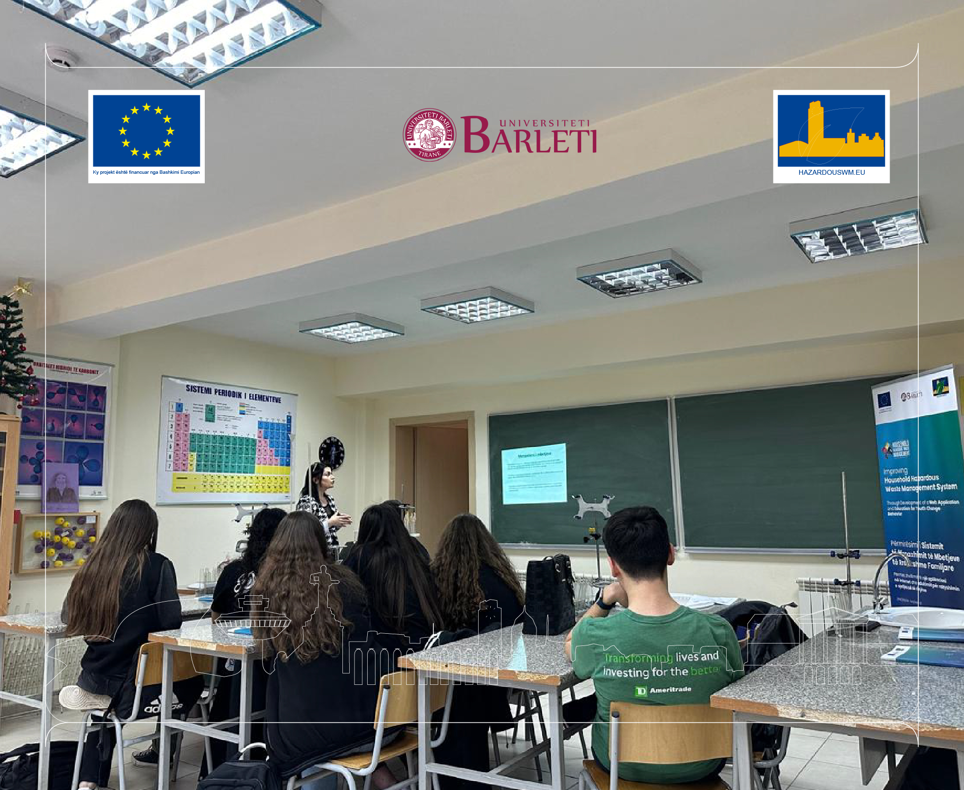  “Tirana School Laboratory Rehabilitation (Lab Rehab)” në shkollën Qemal Stafa.