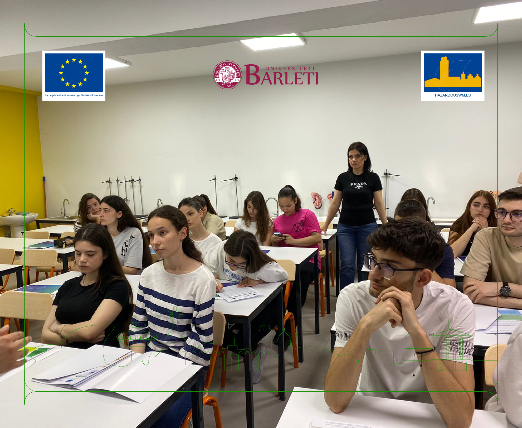  “Tirana School Laboratory Rehabilitation (Lab Rehab)” në gjimnazin “Besnik Sykja”.