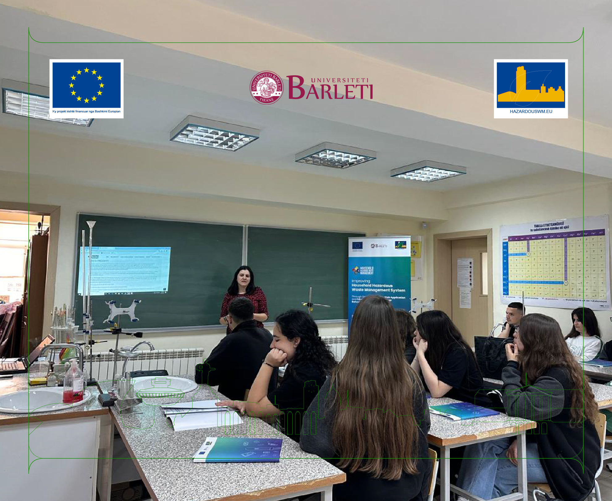  “Tirana School Laboratory Rehabilitation (Lab Rehab)” në shkollën Qemal Stafa.