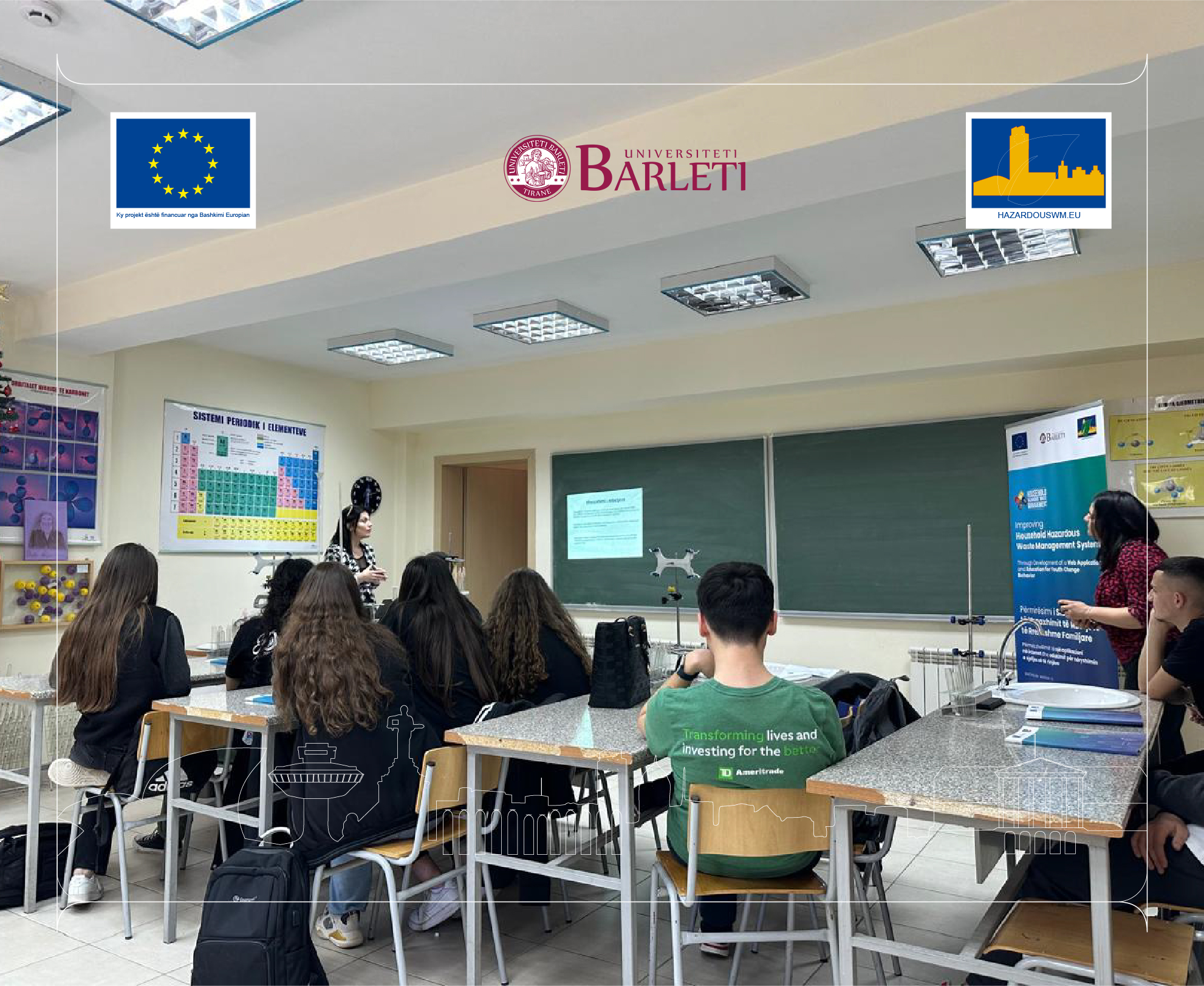  “Tirana School Laboratory Rehabilitation (Lab Rehab)” në shkollën Qemal Stafa.