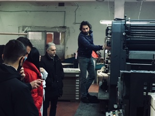 Vizitë në mjediset e shtypshkronjës së Grupit Dudaj