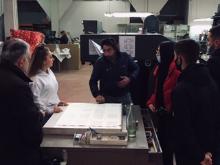 Vizitë në mjediset e shtypshkronjës së Grupit Dudaj