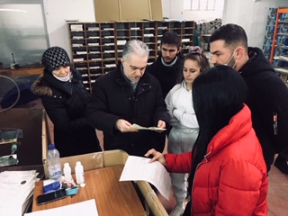 Vizitë në mjediset e shtypshkronjës së Grupit Dudaj