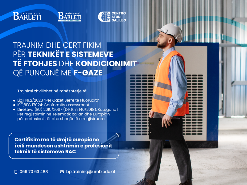 Fillon së shpejti trajnimi dhe certifikimi për teknikët e sistemeve RAC