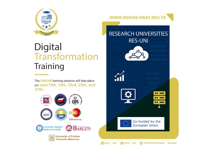 Trajnimi i Stafit Akademik në kuadër të projektit ERASMUS CBHE: RES-UNI
