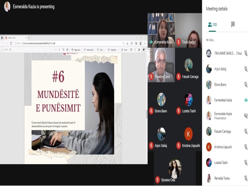 Programet e studimit të Universitetit Barleti