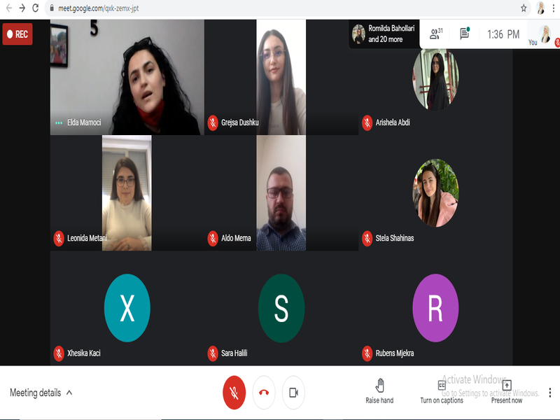 Klubi i Karrierës organizoi aktivitetin online 