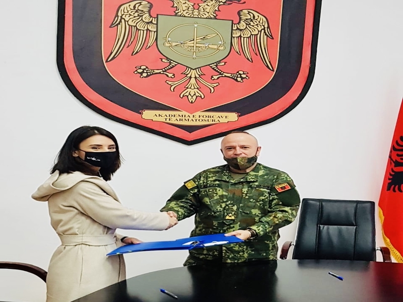 Marrëveshje Bashkëpunimi me Rektoratin e Akademisë së Forcave të Armatosura
