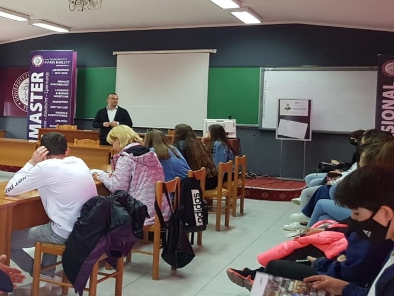 Fillimi i ditëve të hapura për informimin e maturantëve për programet e studimit e Universitetit Barleti