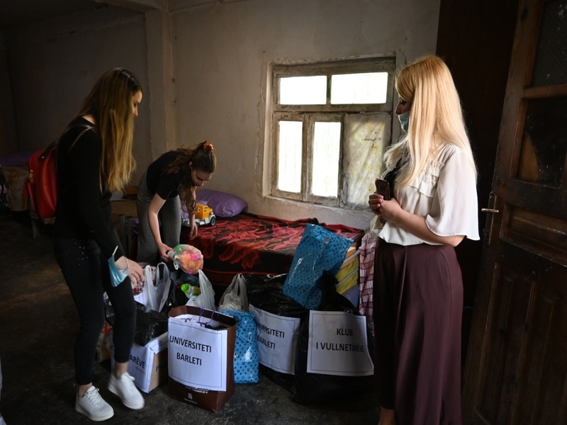 Klubi i Vullnetarëve në ndihmë të familjes Koldashi