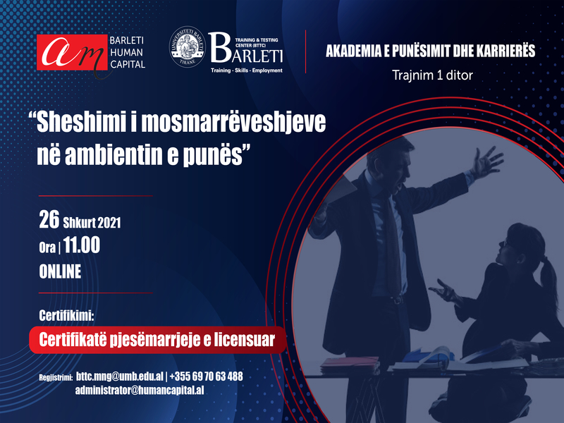 Sheshimi i mosmarrëveshjeve në ambientin e punës